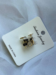 Металічная брошка 