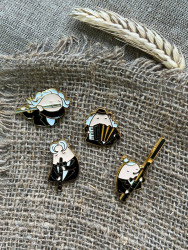 Металічныя піны (значкі) 